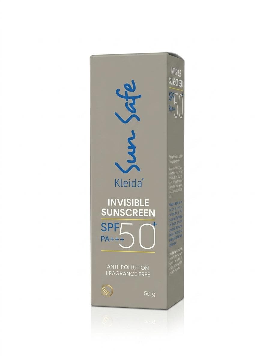 Kleida Sun Safe Sunscreen SPF PA+++ 50+ gel 50gm 